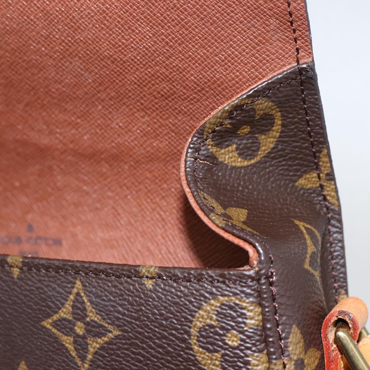 LOUIS VUITTON Monogram Saint Cloud MM Shoulder Bag M51243 LV Auth 155356