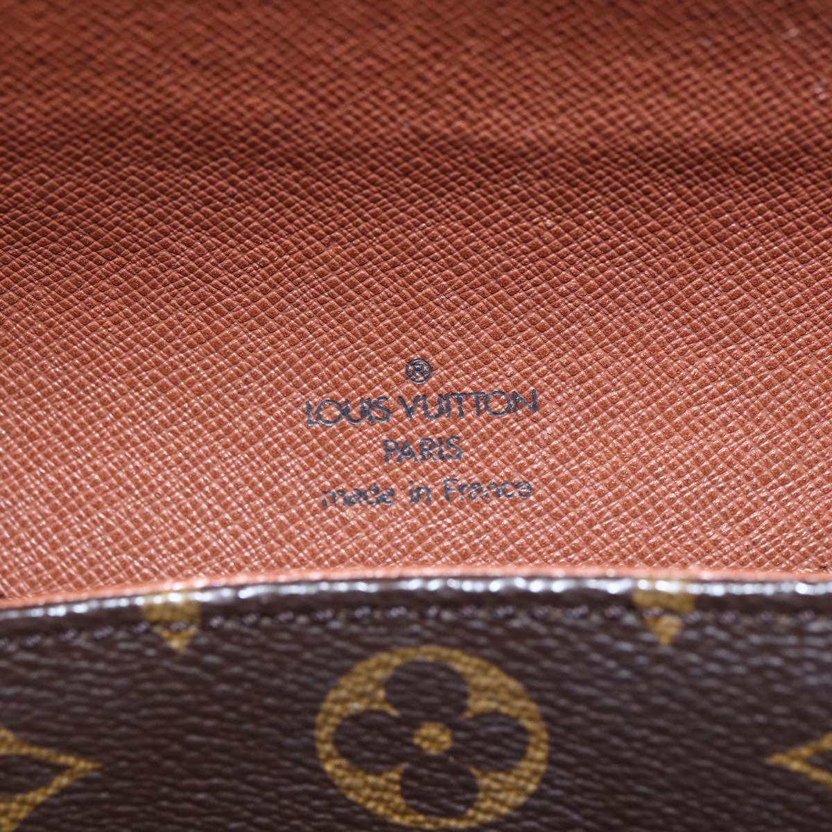LOUIS VUITTON Monogram Saint Cloud MM Shoulder Bag M51243 LV Auth 155356A