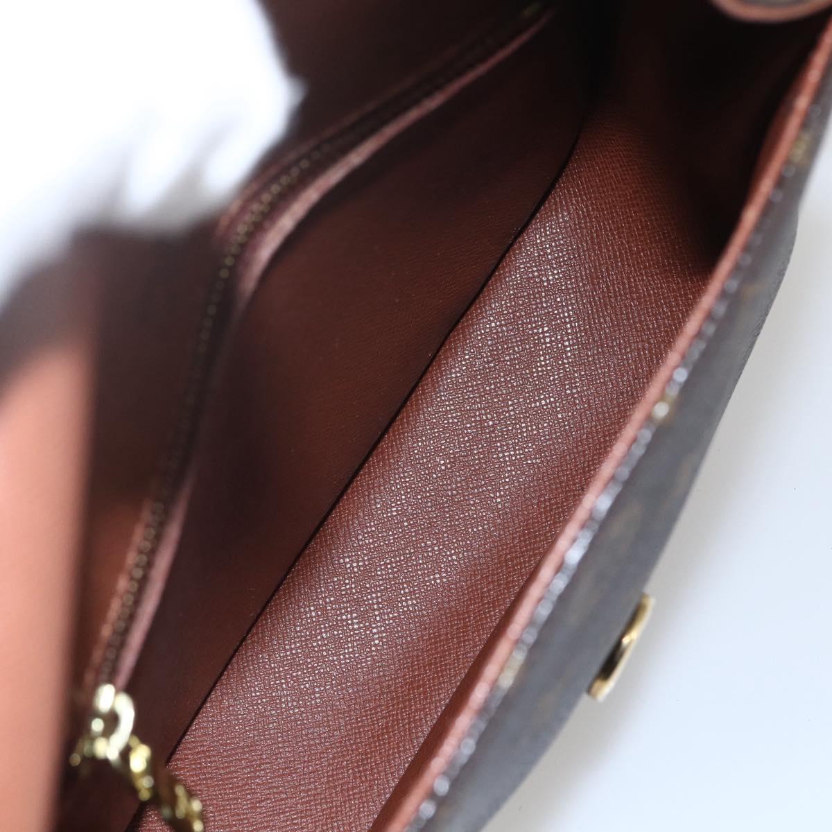 LOUIS VUITTON Monogram Saint Cloud MM Shoulder Bag M51243 LV Auth 155356