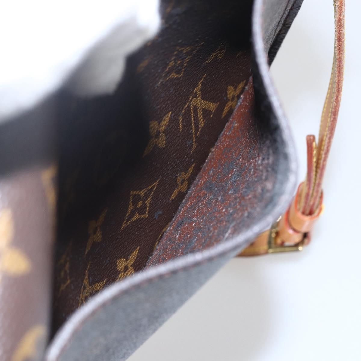 LOUIS VUITTON Monogram Saint Cloud MM Shoulder Bag M51243 LV Auth 155356A