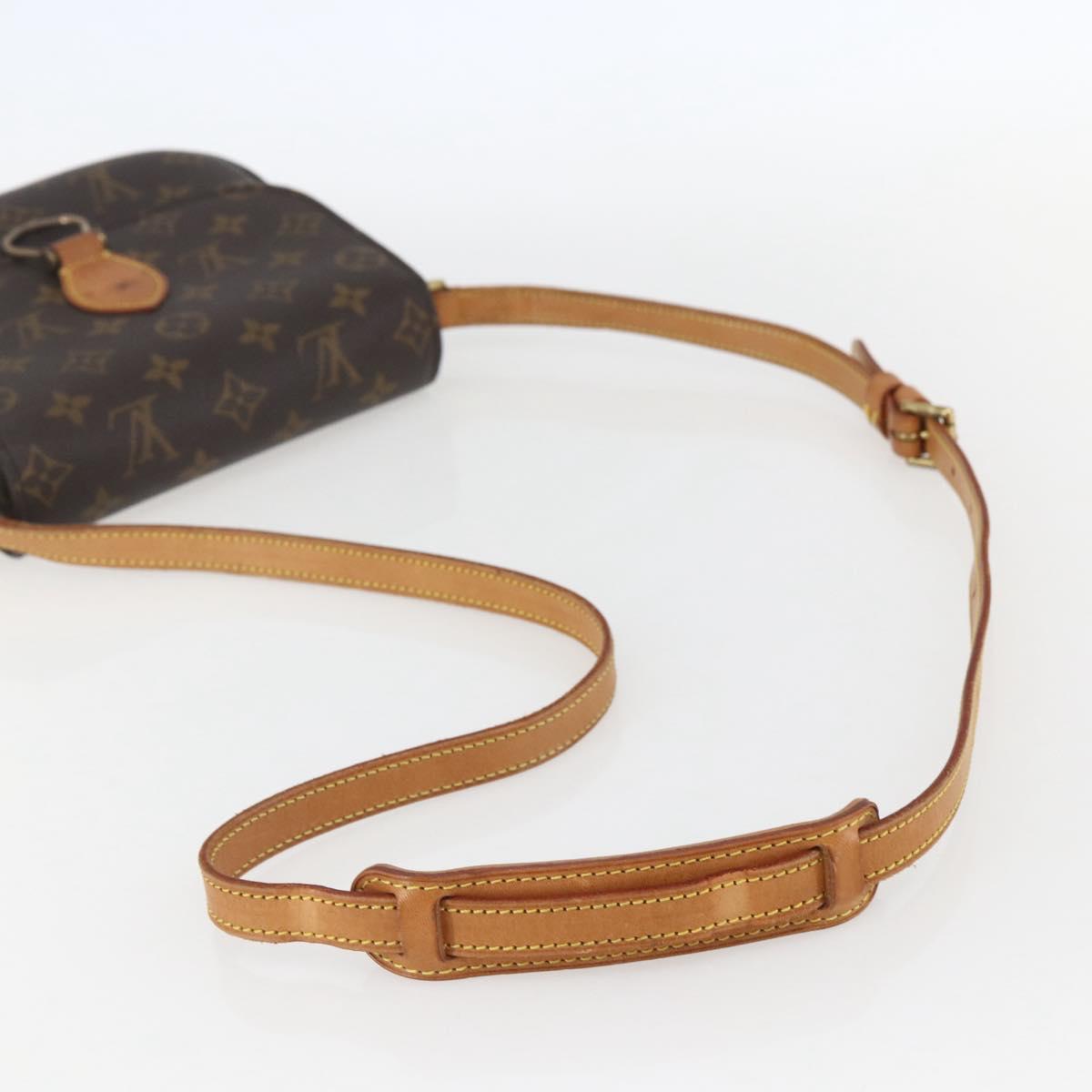 LOUIS VUITTON Monogram Saint Cloud MM Shoulder Bag M51243 LV Auth 155356