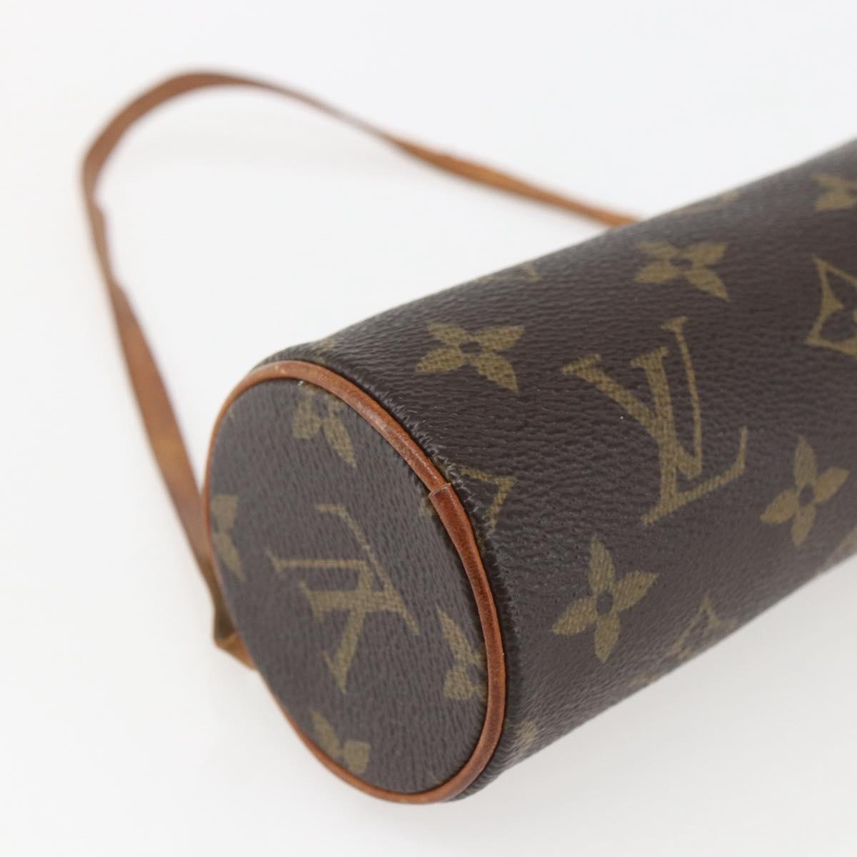 LOUIS VUITTON Monogram Papillon Pouch Pouch LV Auth 155360