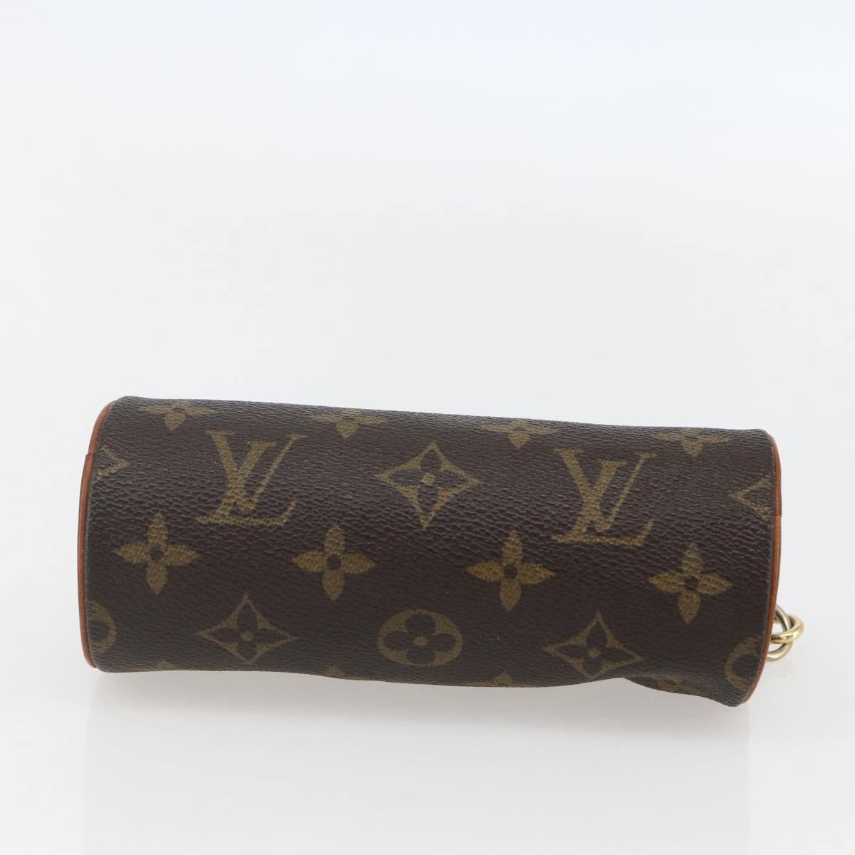LOUIS VUITTON Monogram Papillon Pouch Pouch LV Auth 155360