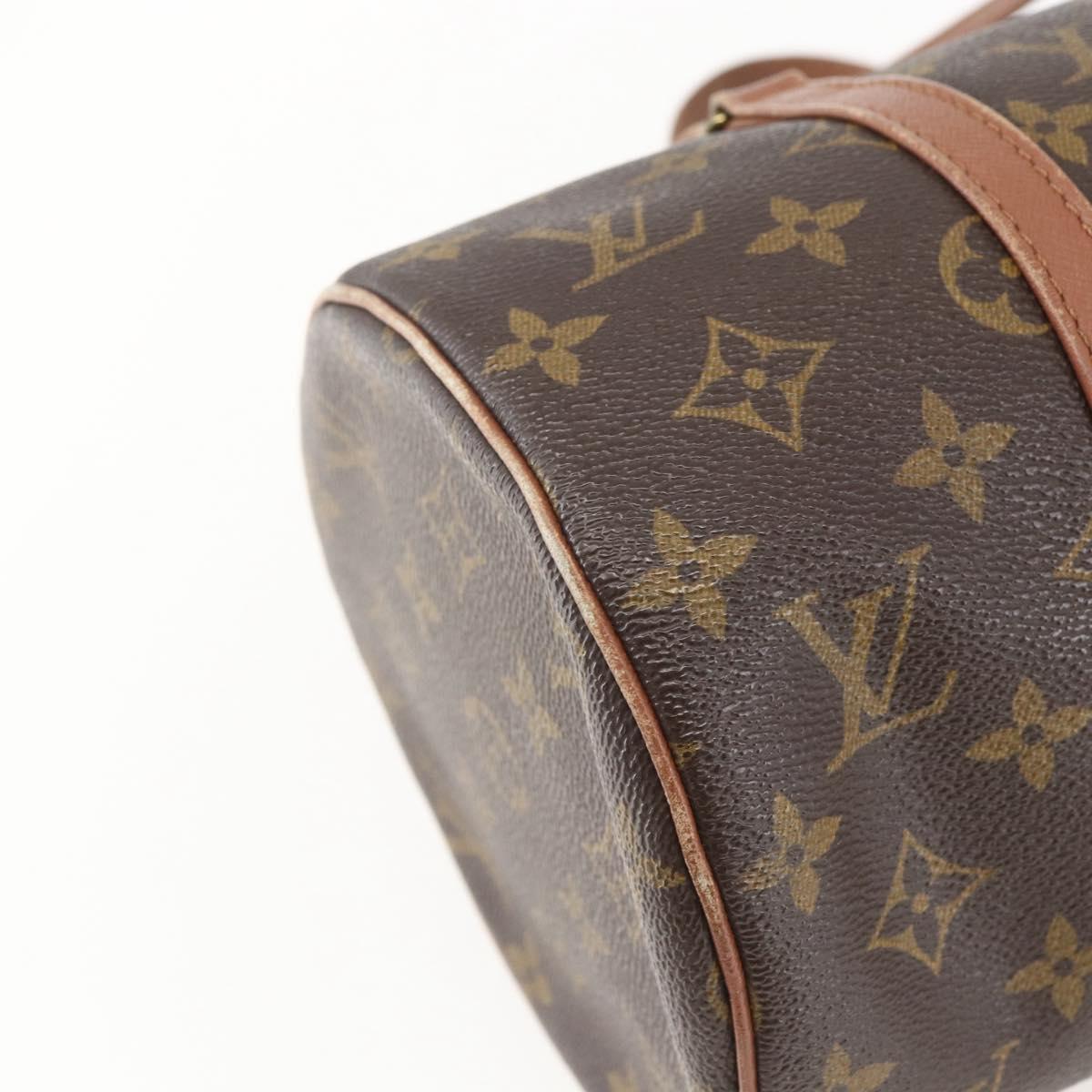 LOUIS VUITTON Monogram Papillon 30 Hand Bag M51385 LV Auth 155361