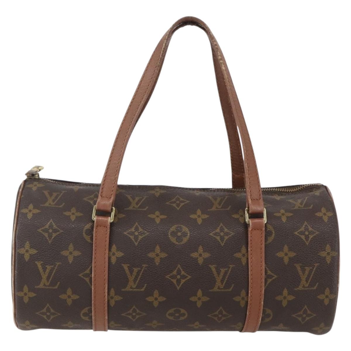 LOUIS VUITTON Monogram Papillon 30 Hand Bag M51385 LV Auth 155361