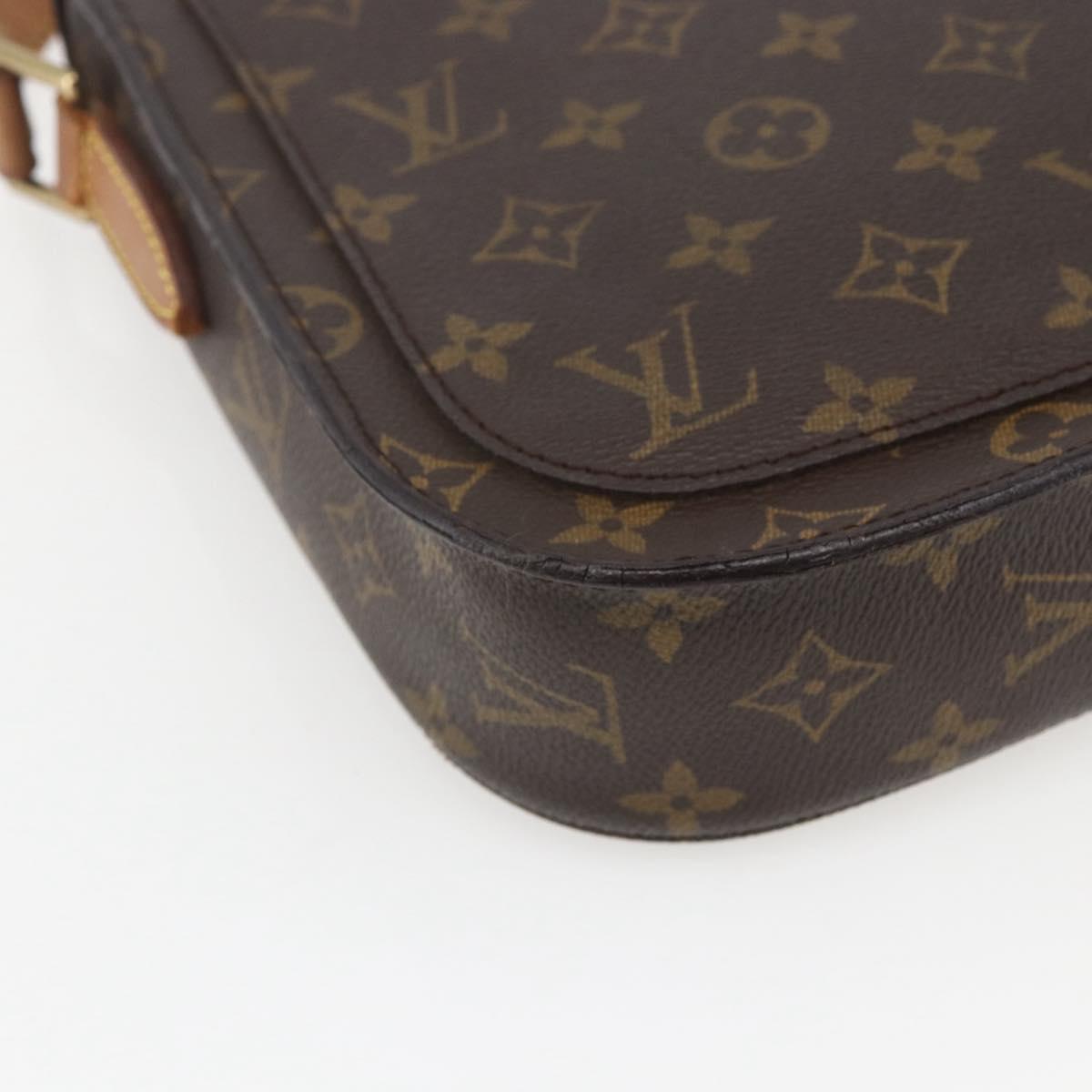 LOUIS VUITTON Monogram Saint Cloud GM Shoulder Bag M51242 LV Auth 155363