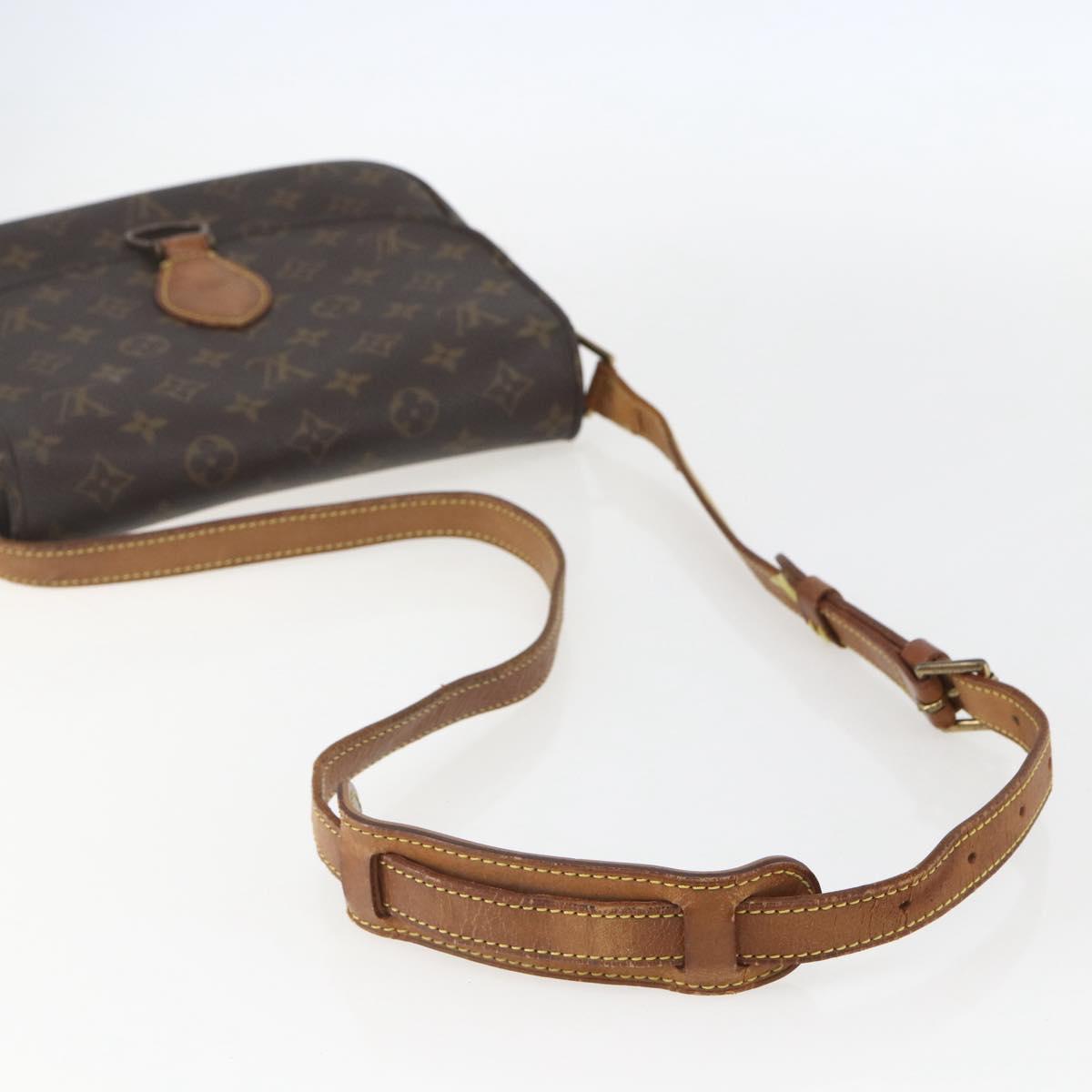 LOUIS VUITTON Monogram Saint Cloud GM Shoulder Bag M51242 LV Auth 155363