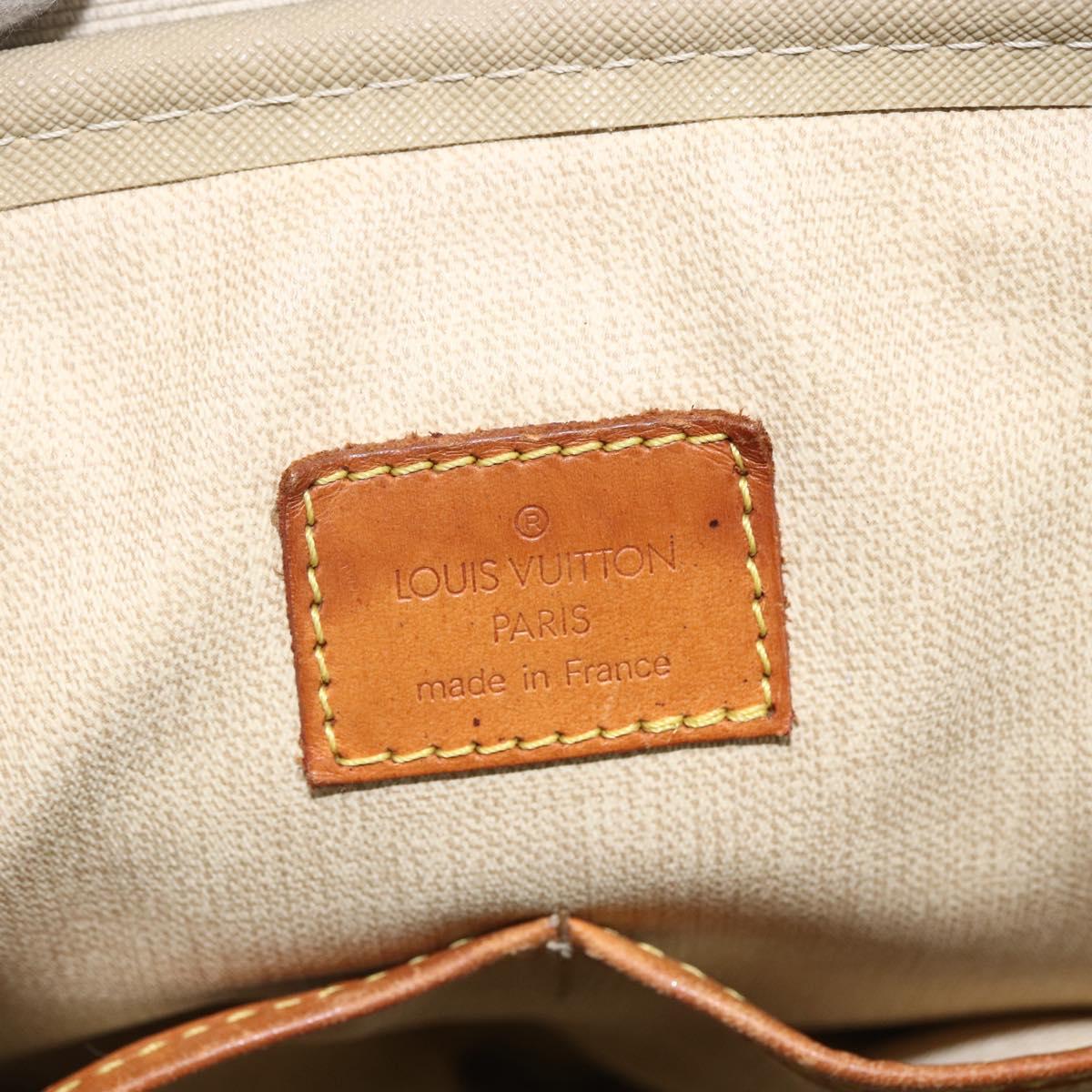 LOUIS VUITTON Monogram Trouville Hand Bag M42228 LV Auth 155365