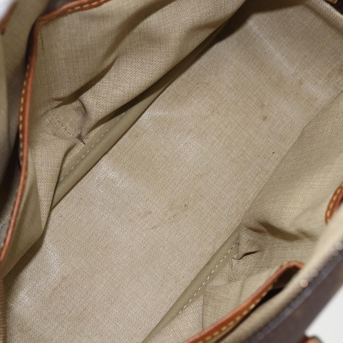 LOUIS VUITTON Monogram Trouville Hand Bag M42228 LV Auth 155365