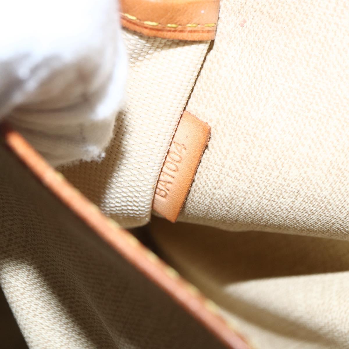 LOUIS VUITTON Monogram Trouville Hand Bag M42228 LV Auth 155365