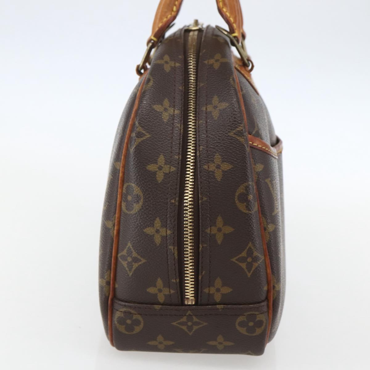 LOUIS VUITTON Monogram Trouville Hand Bag M42228 LV Auth 155365