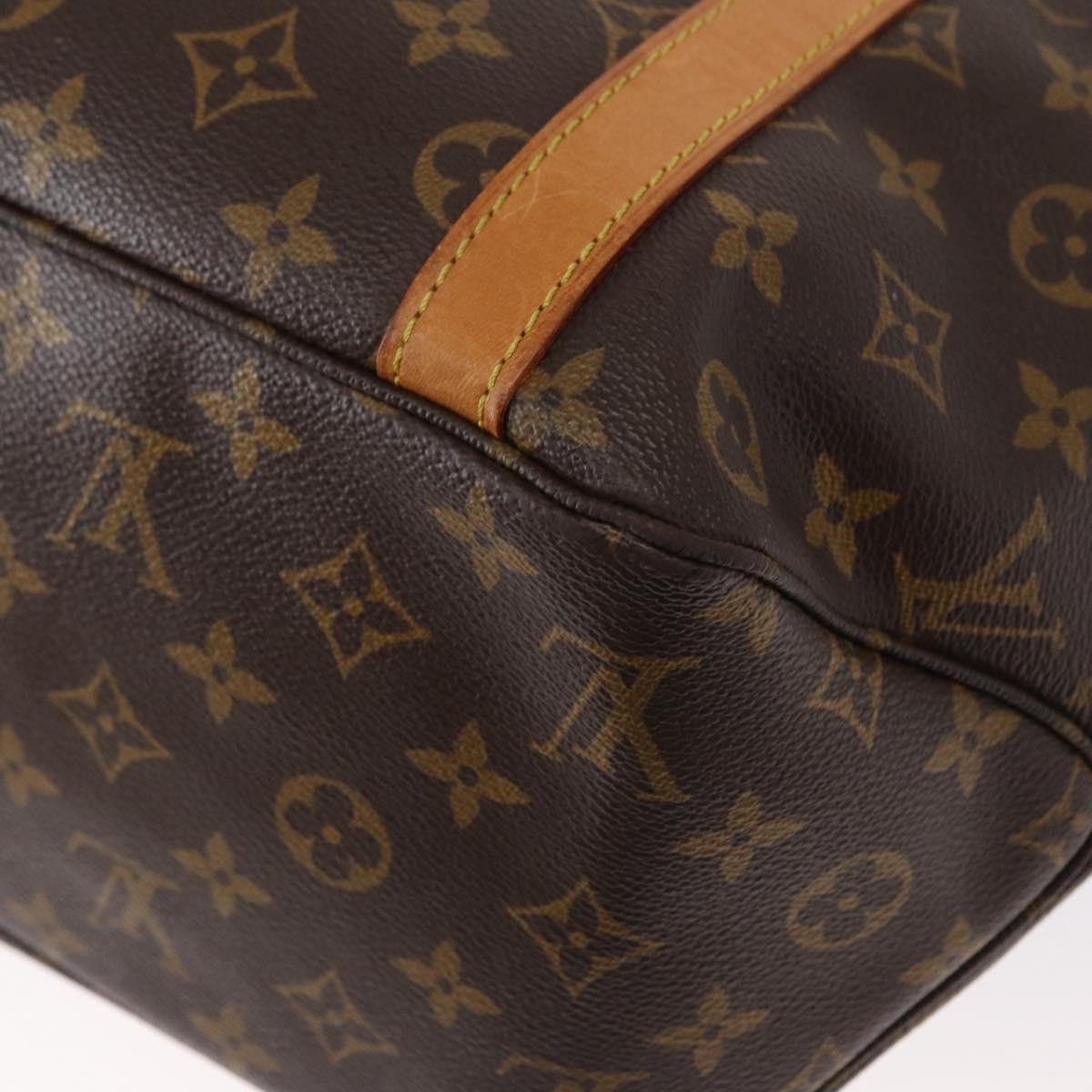 LOUIS VUITTON Monogram Sac Shopping Tote Bag M51108 LV Auth 155366