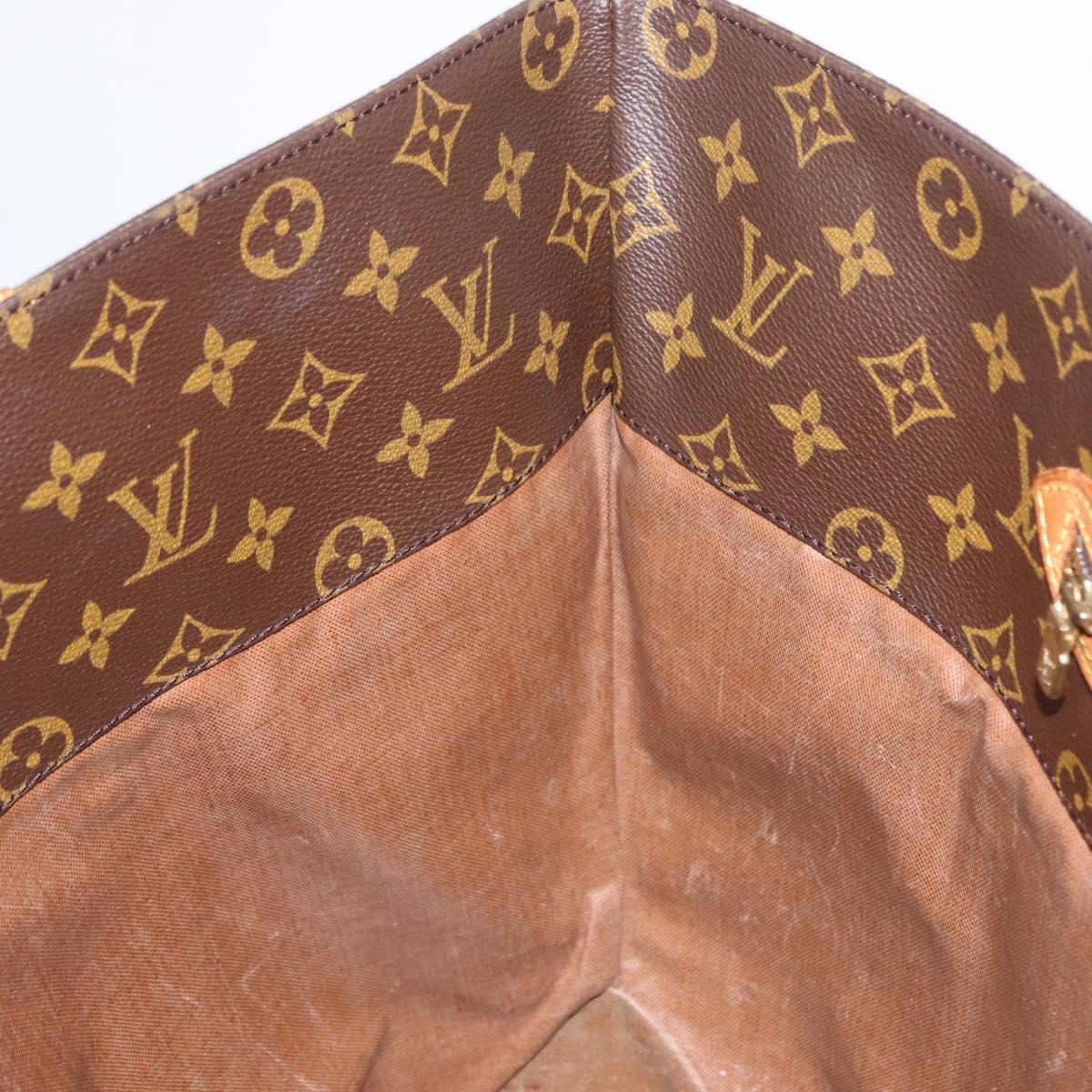LOUIS VUITTON Monogram Sac Shopping Tote Bag M51108 LV Auth 155366