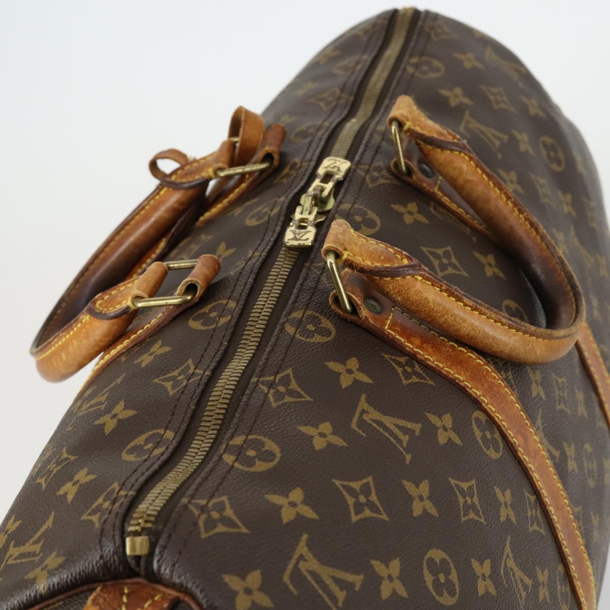 LOUIS VUITTON Monogram Keepall 45 Boston Bag M41428 LV Auth 155372
