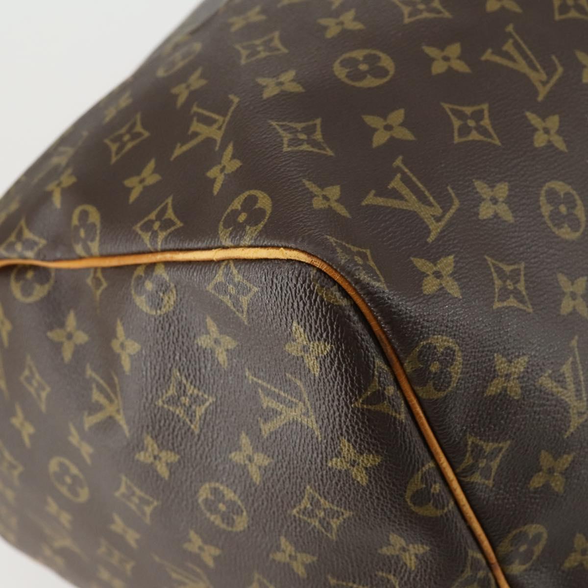 LOUIS VUITTON Monogram Keepall 55 Boston Bag M41424 LV Auth 155373