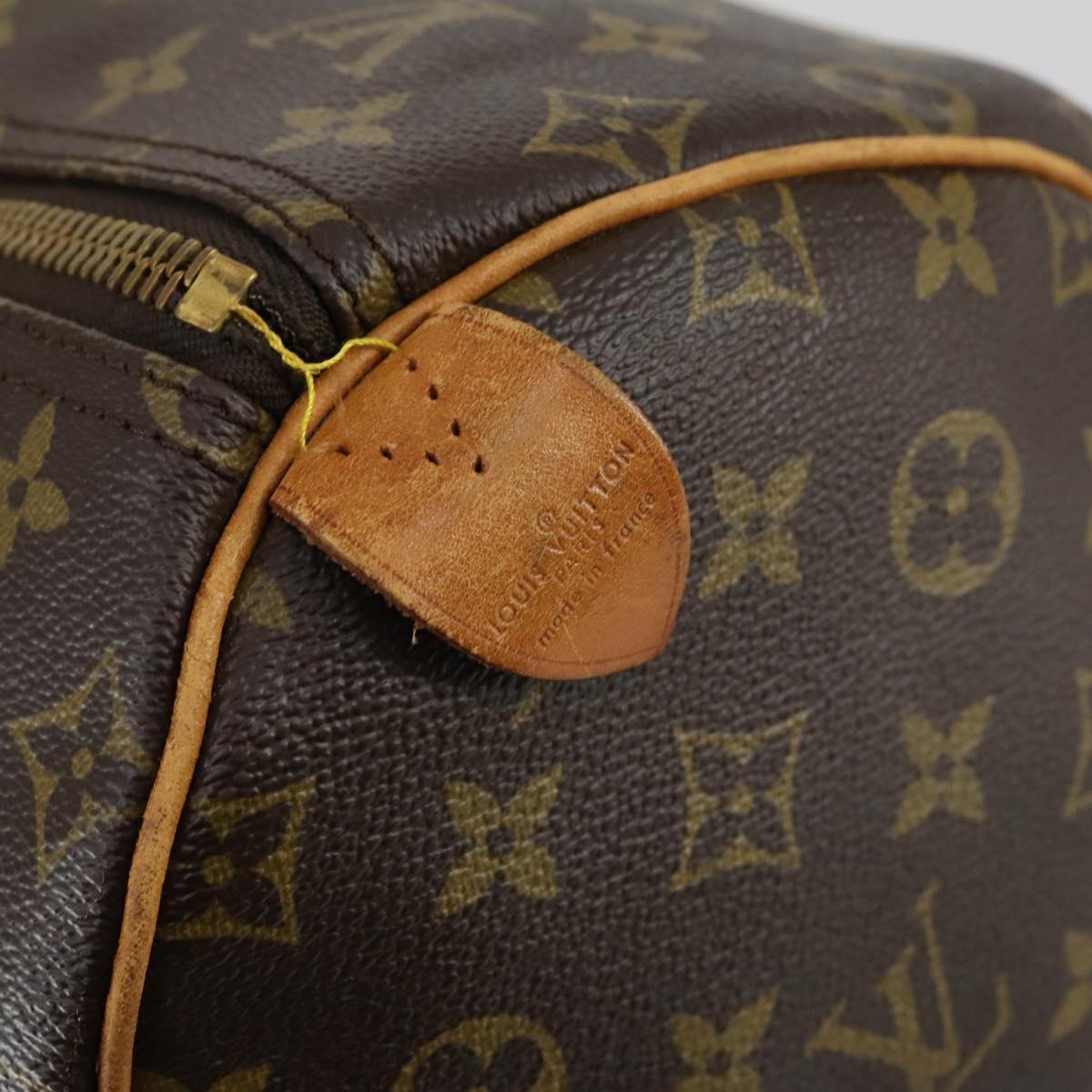 LOUIS VUITTON Monogram Keepall 55 Boston Bag M41424 LV Auth 155373