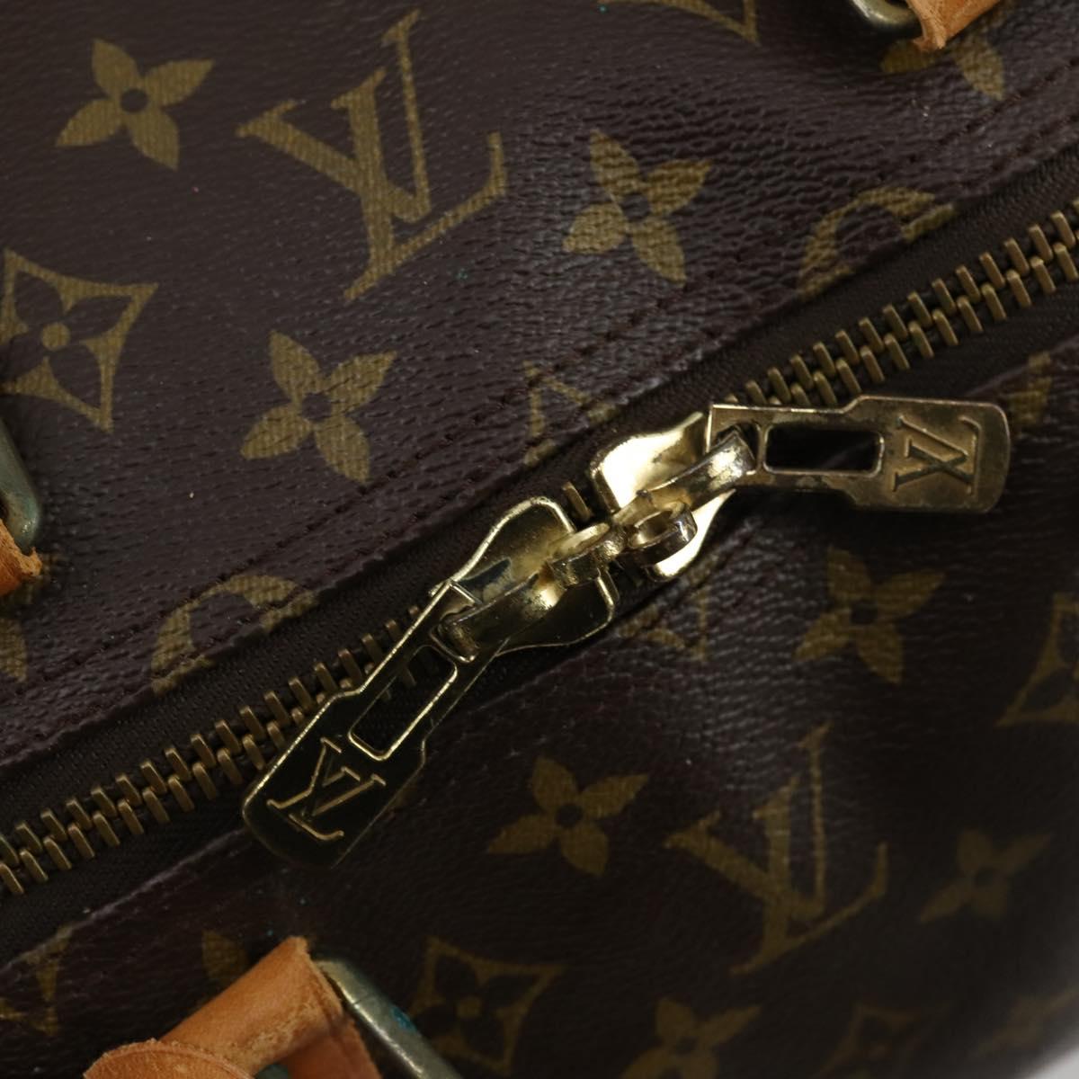 LOUIS VUITTON Monogram Keepall 55 Boston Bag M41424 LV Auth 155373