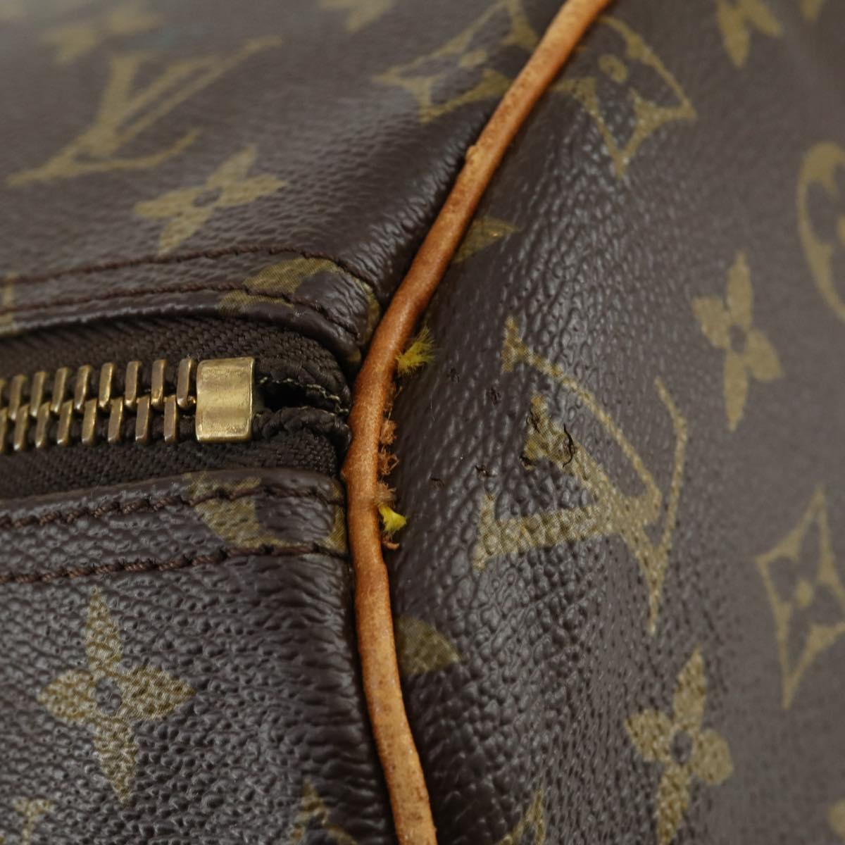 LOUIS VUITTON Monogram Keepall 55 Boston Bag M41424 LV Auth 155373