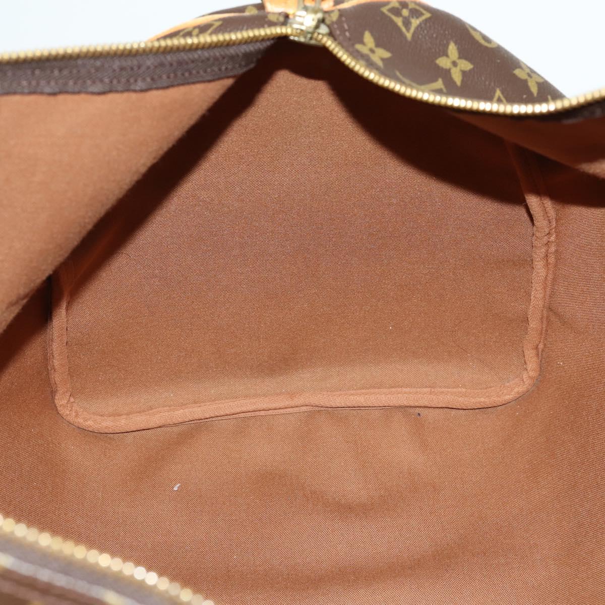 LOUIS VUITTON Monogram Keepall 55 Boston Bag M41424 LV Auth 155373