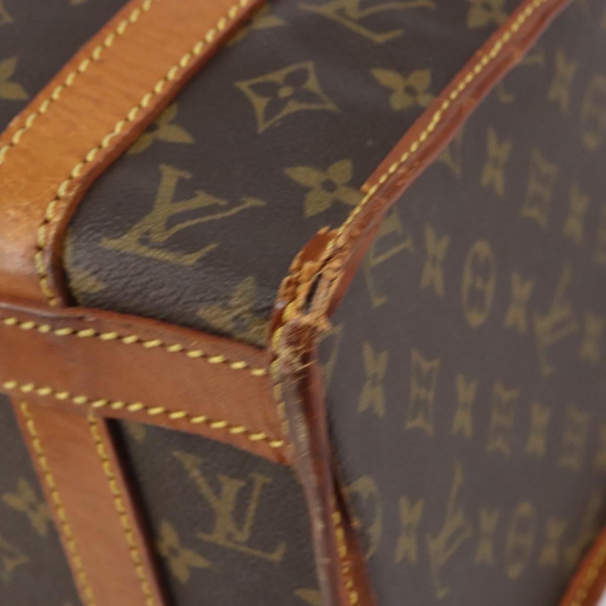 LOUIS VUITTON Monogram Sac Champ 30 Pet Carry M42024 LV Auth 155374