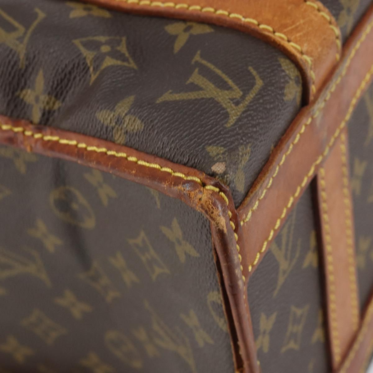 LOUIS VUITTON Monogram Sac Champ 30 Pet Carry M42024 LV Auth 155374