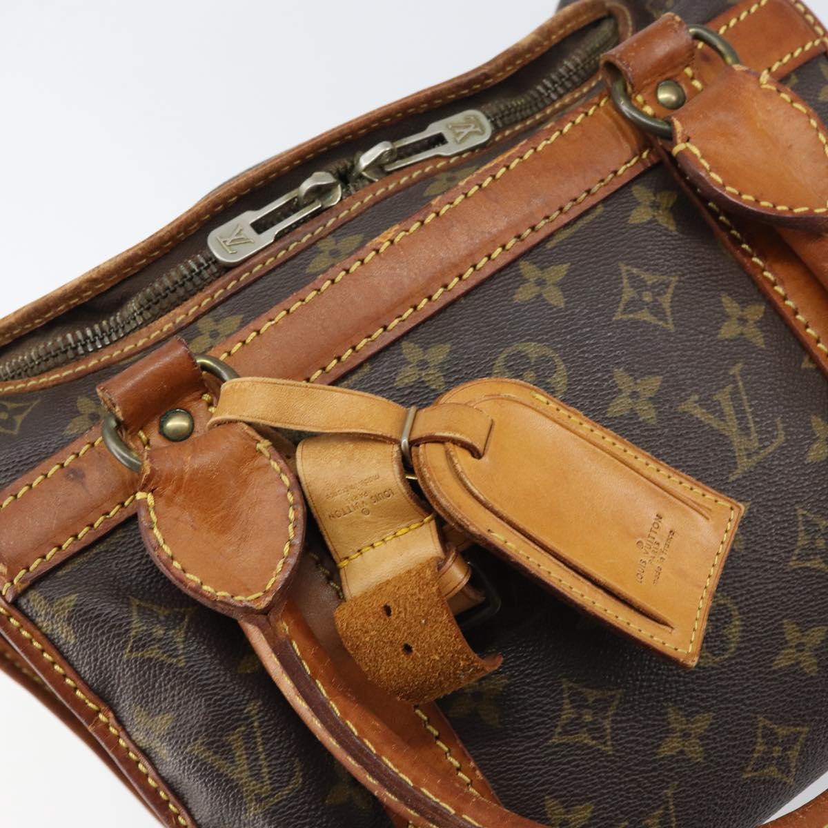 LOUIS VUITTON Monogram Sac Champ 30 Pet Carry M42024 LV Auth 155374