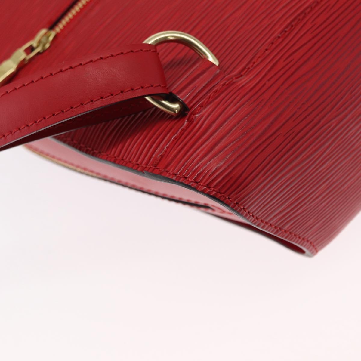 LOUIS VUITTON Epi Mabillon Backpack Castilian Red M52237 LV Auth 155376