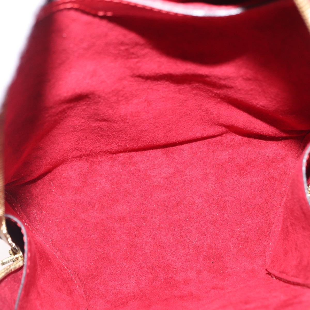 LOUIS VUITTON Epi Mabillon Backpack Castilian Red M52237 LV Auth 155376