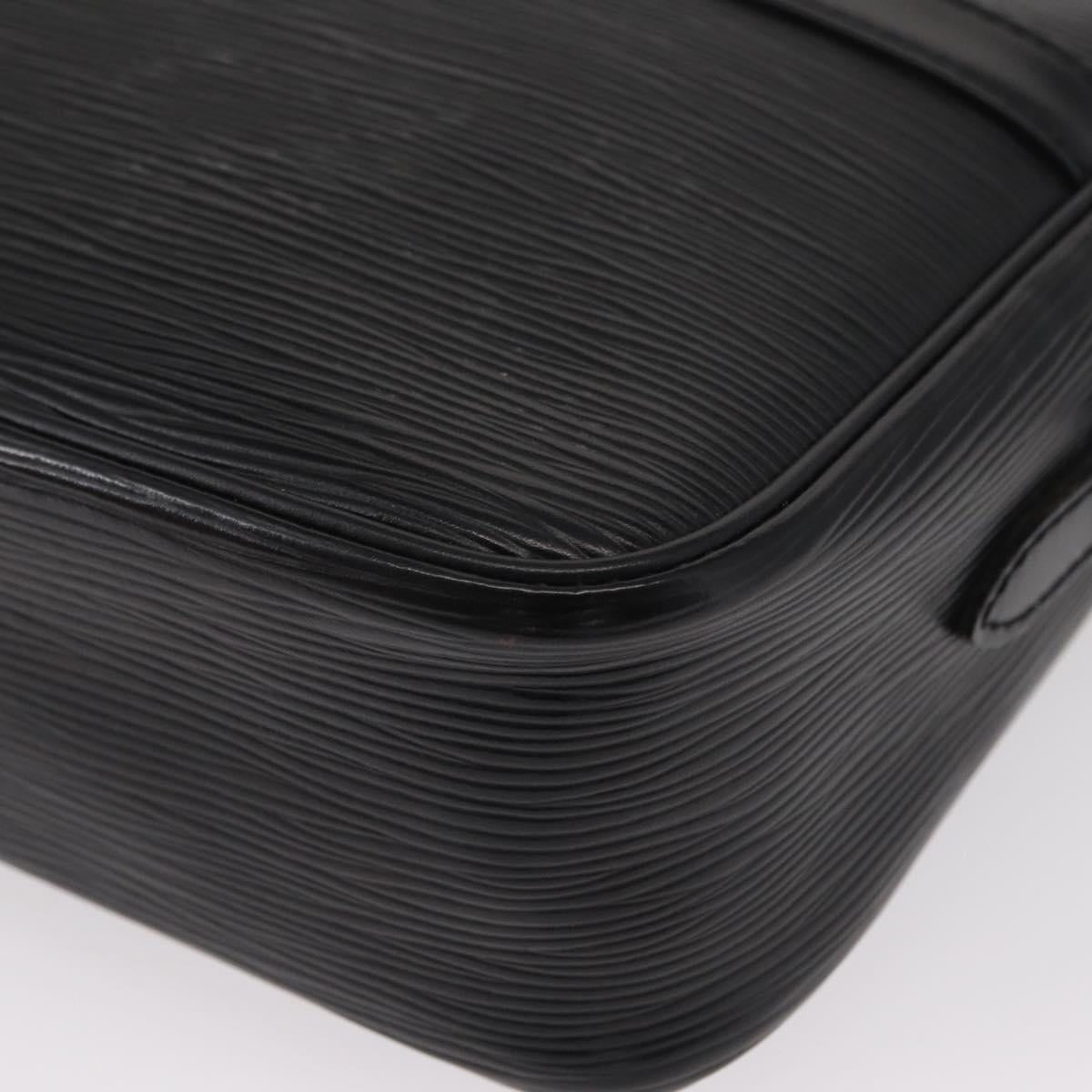 LOUIS VUITTON Epi Trocadero 27 Shoulder Bag Black M52312 LV Auth 155377