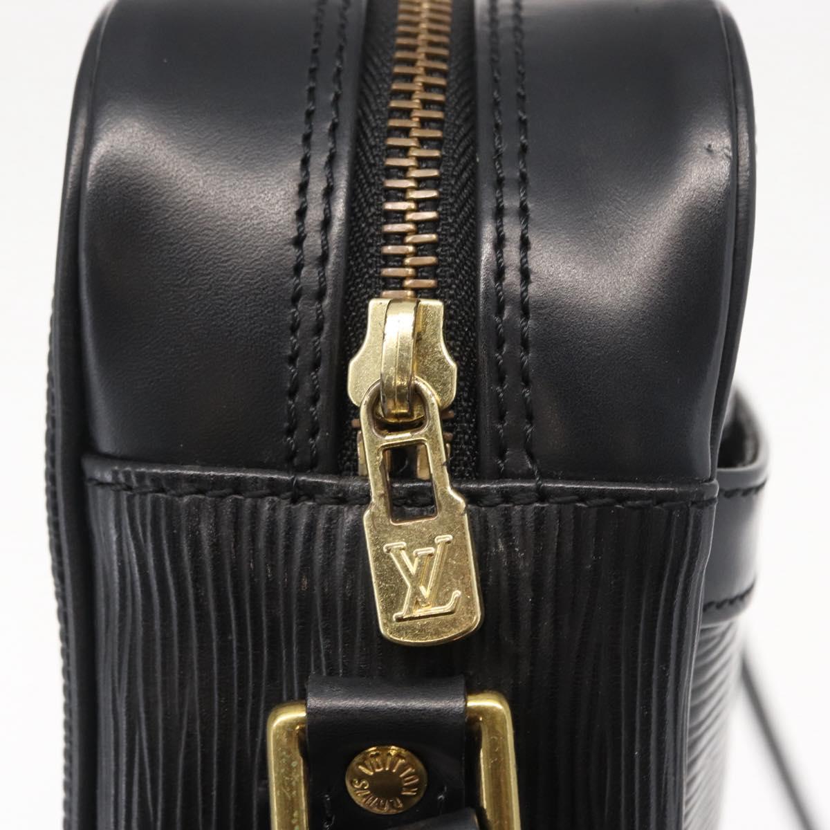 LOUIS VUITTON Epi Trocadero 27 Shoulder Bag Black M52312 LV Auth 155377