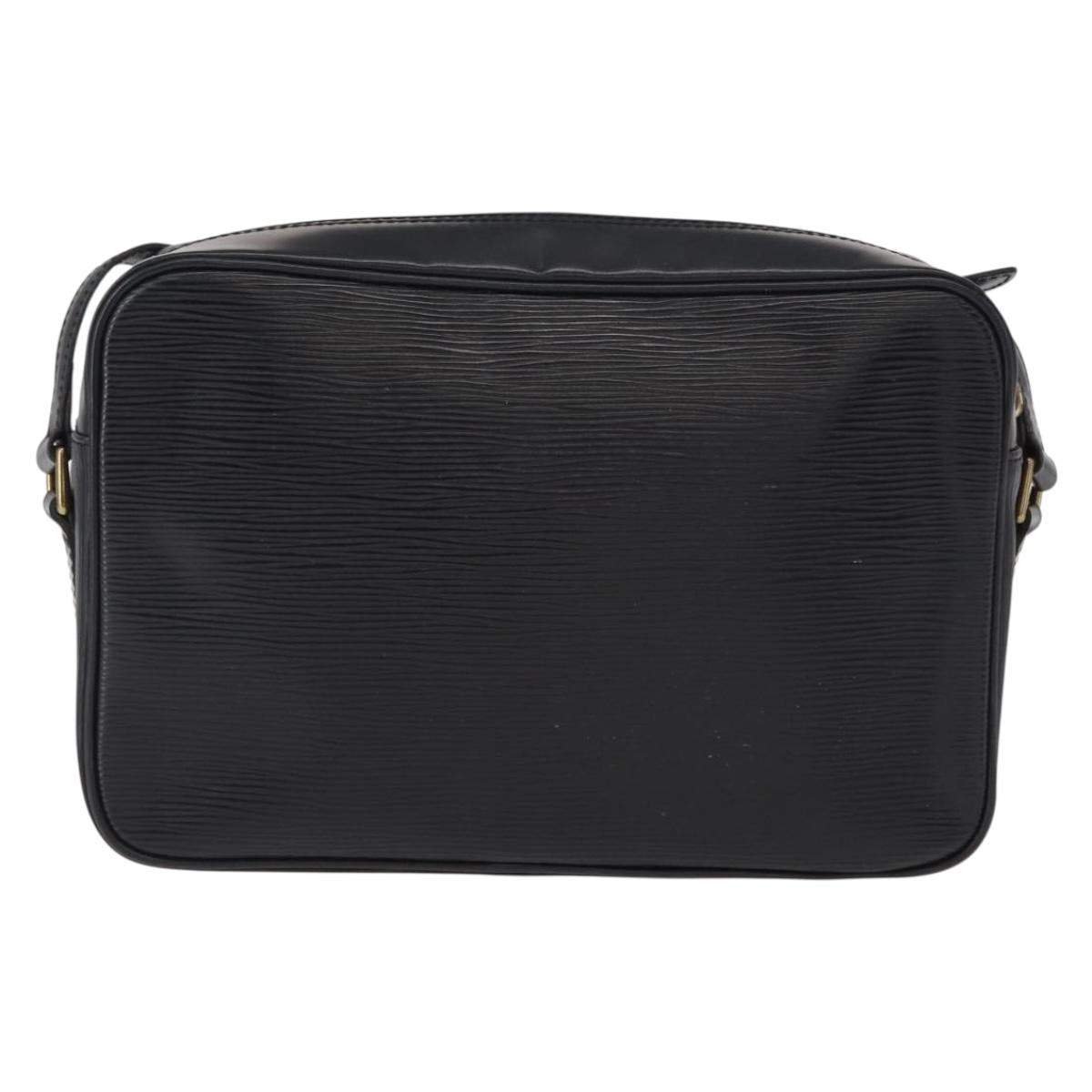 LOUIS VUITTON Epi Trocadero 27 Shoulder Bag Black M52312 LV Auth 155377A