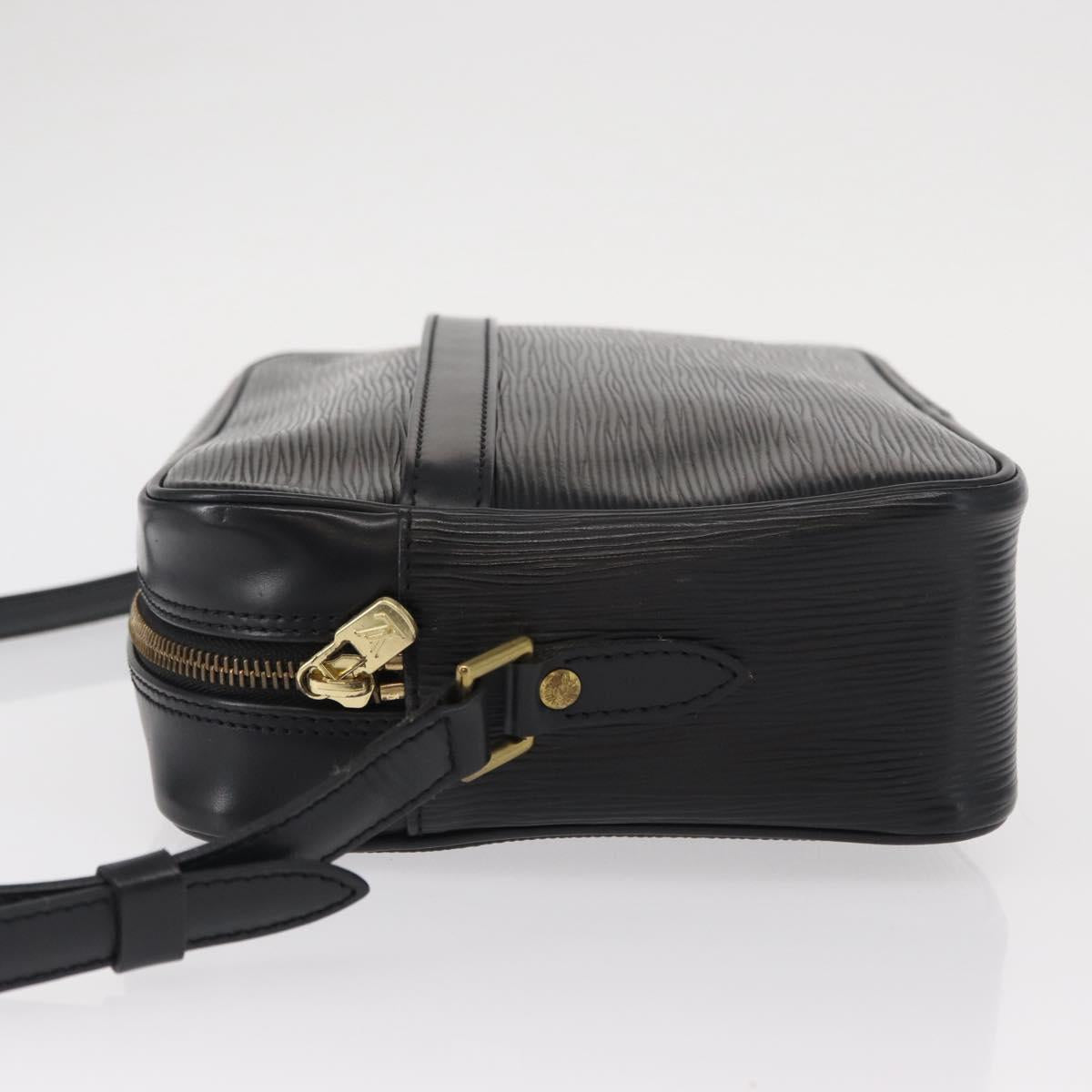 LOUIS VUITTON Epi Trocadero 27 Shoulder Bag Black M52312 LV Auth 155377A