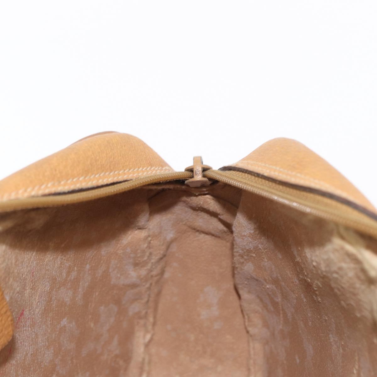 GUCCI Micro GG Supreme Web Sherry Line Bag PVC Beige Gold 156 01 034 Auth 155380