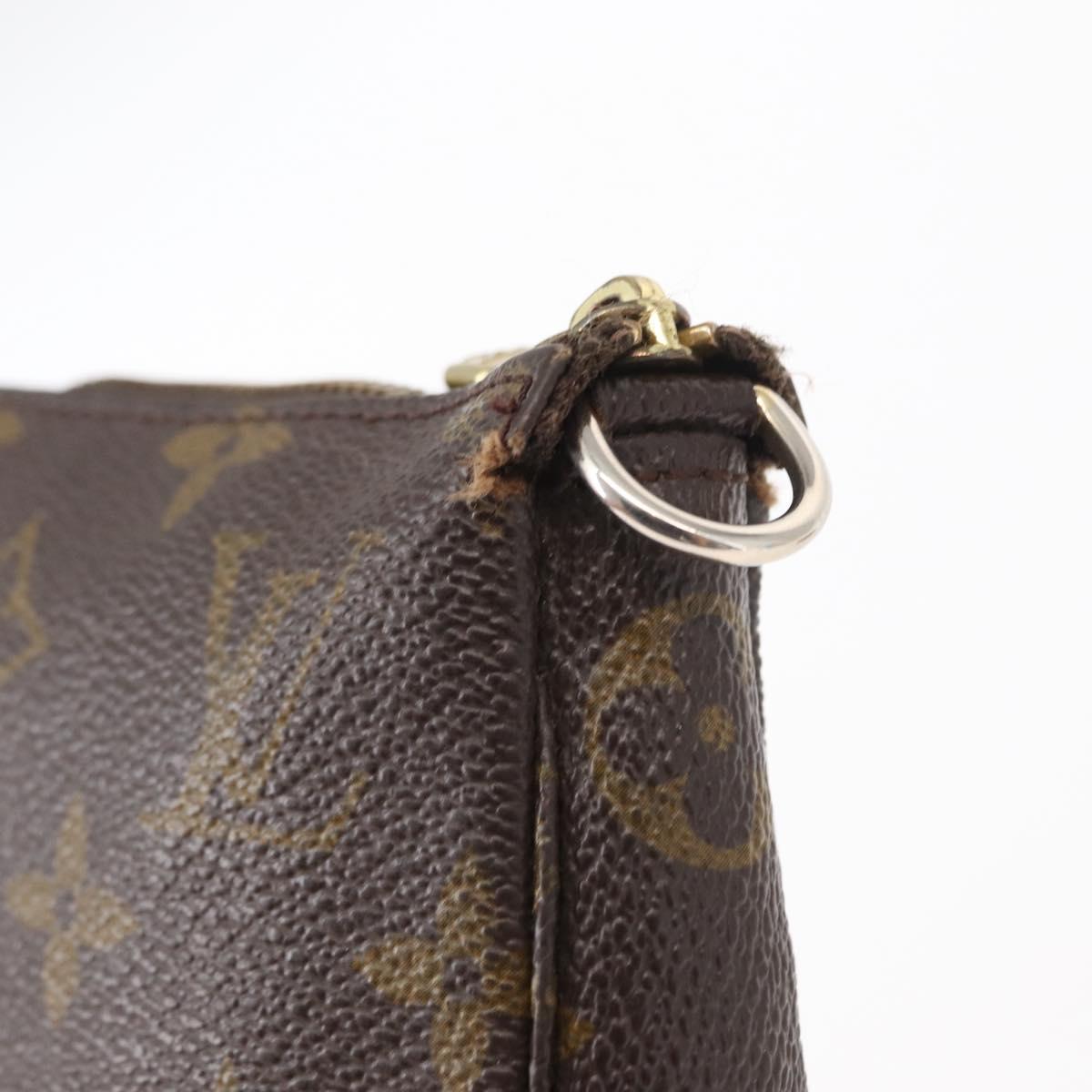 LOUIS VUITTON Monogram Pochette Accessoires Pouch M51980 LV Auth 155405