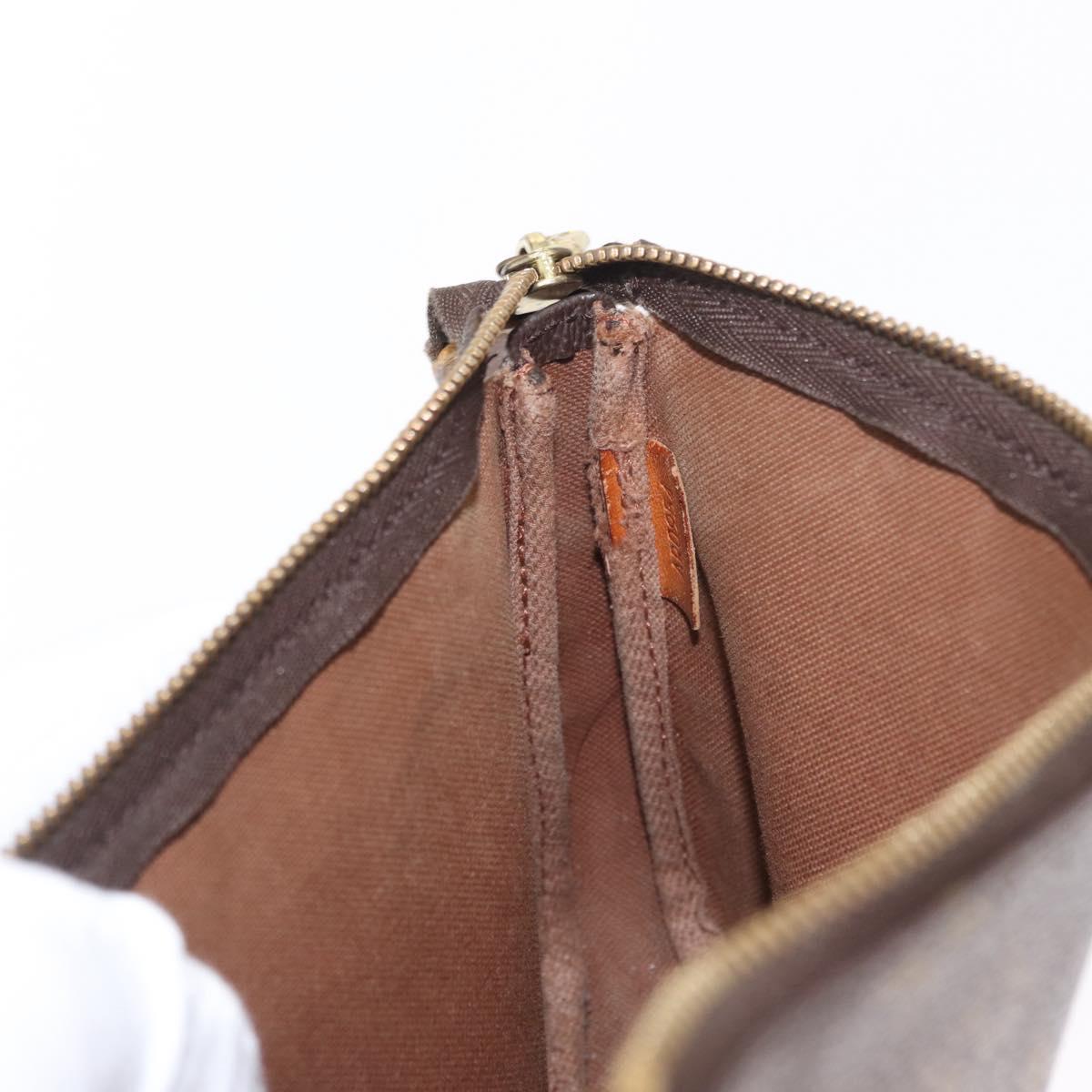 LOUIS VUITTON Monogram Pochette Accessoires Pouch M51980 LV Auth 155405