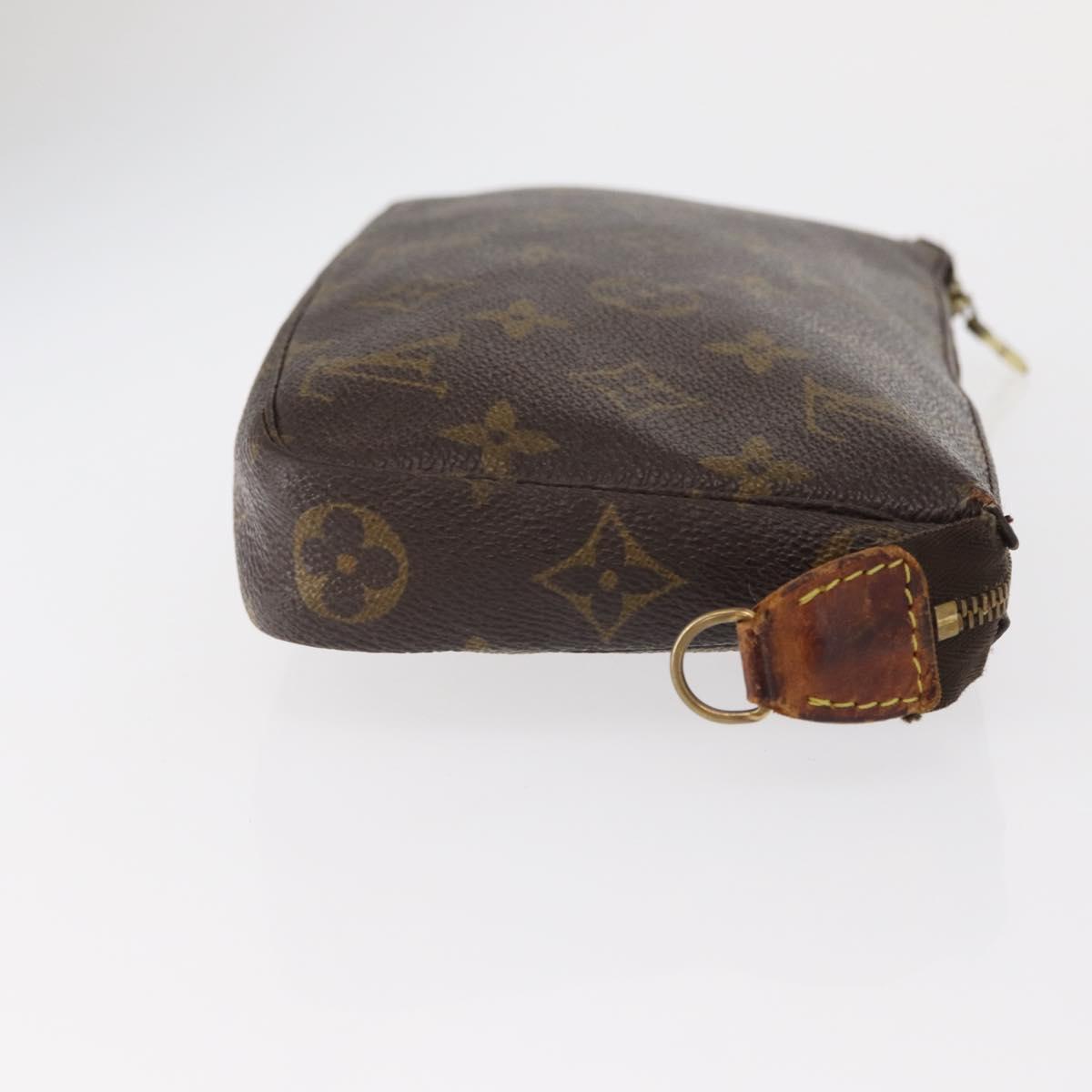 LOUIS VUITTON Monogram Pochette Accessoires Pouch M51980 LV Auth 155405