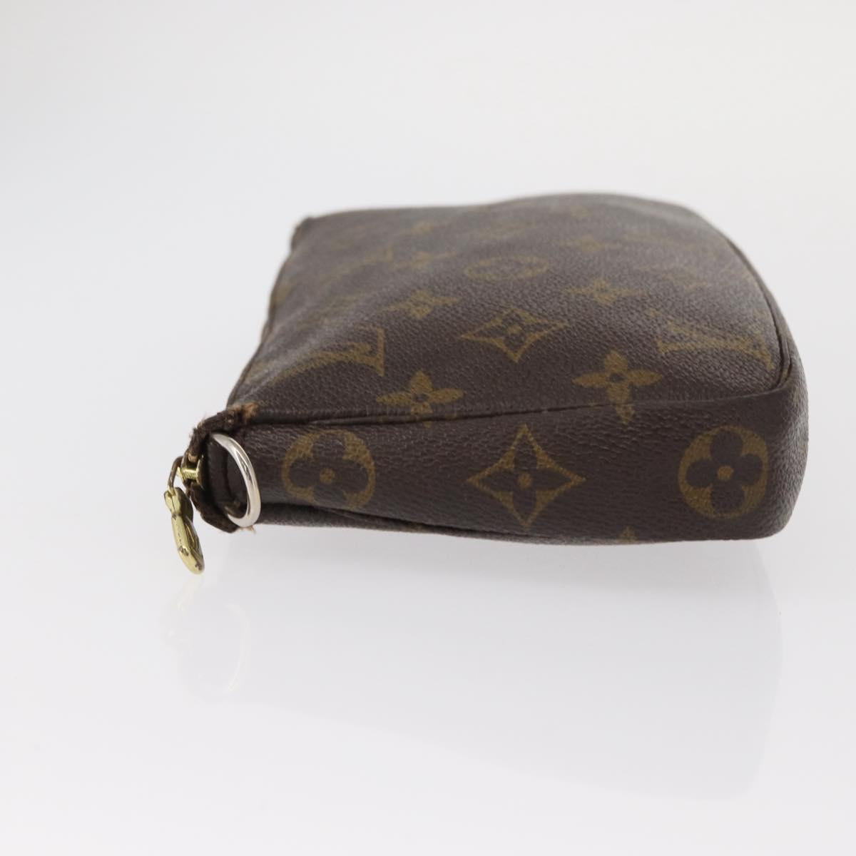 LOUIS VUITTON Monogram Pochette Accessoires Pouch M51980 LV Auth 155405