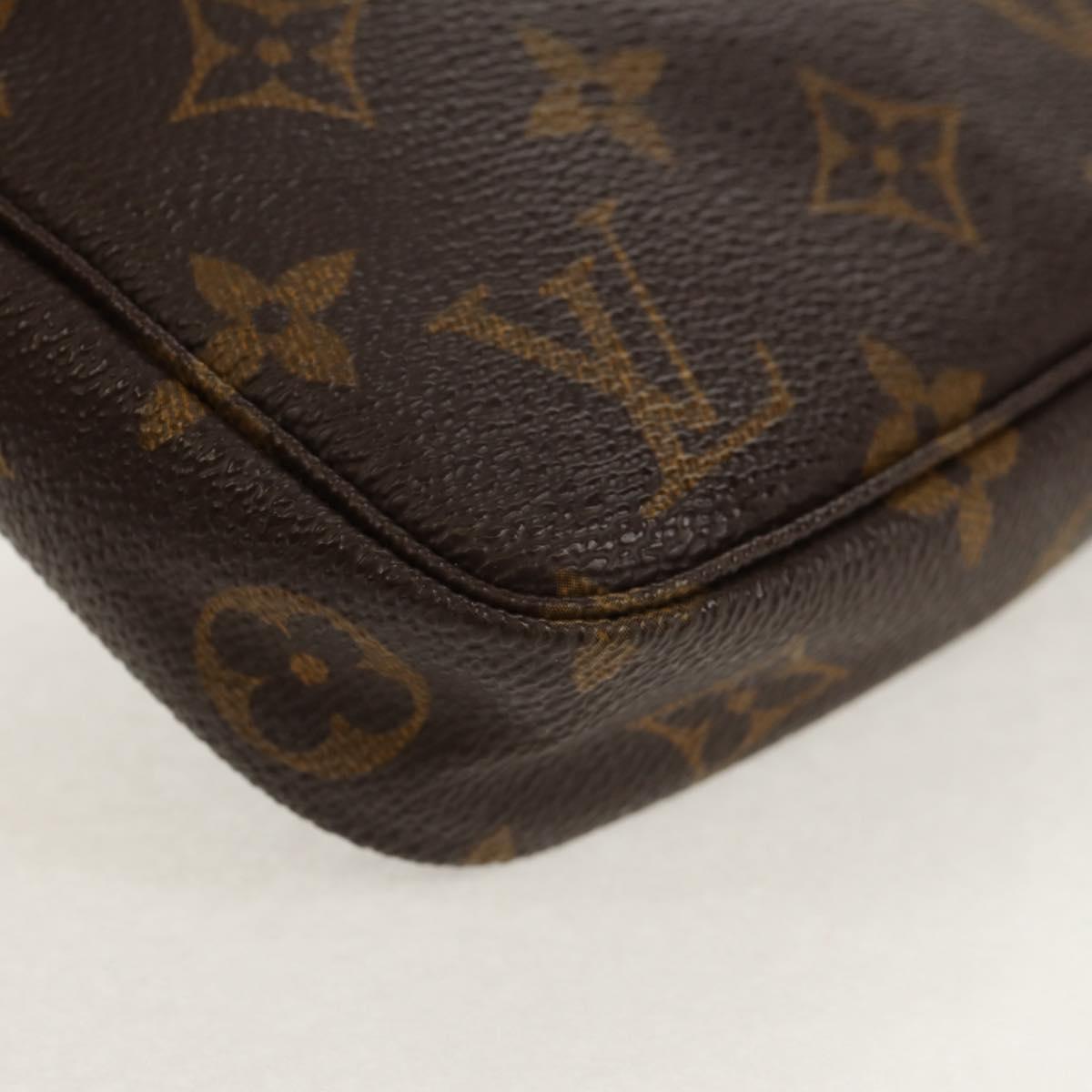 LOUIS VUITTON Monogram Pochette Accessoires Pouch M51980 LV Auth 155406V