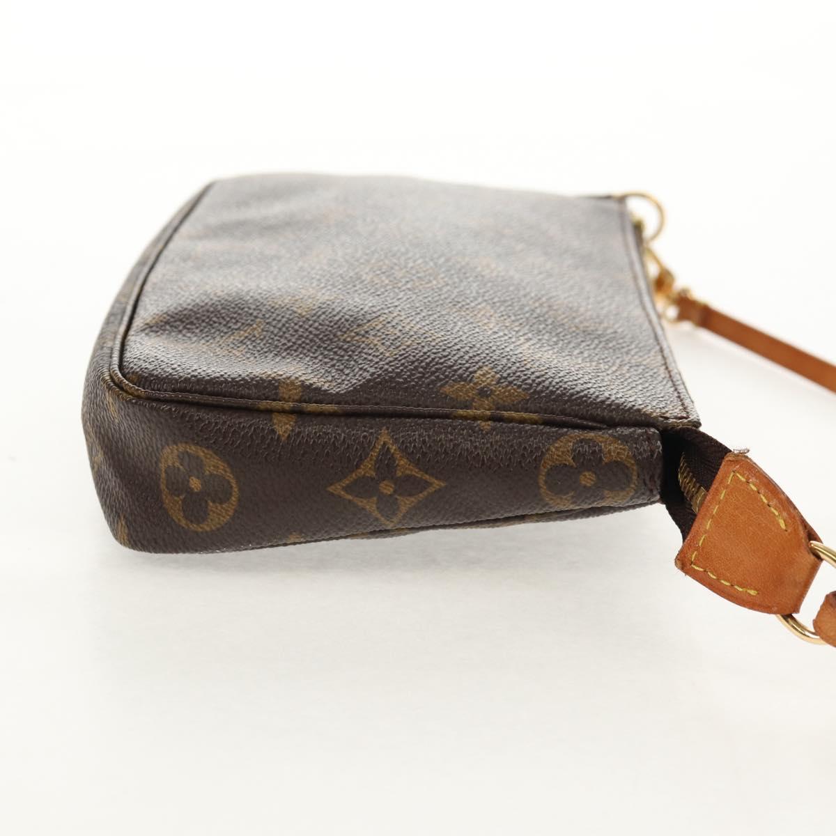 LOUIS VUITTON Monogram Pochette Accessoires Pouch M51980 LV Auth 155406V