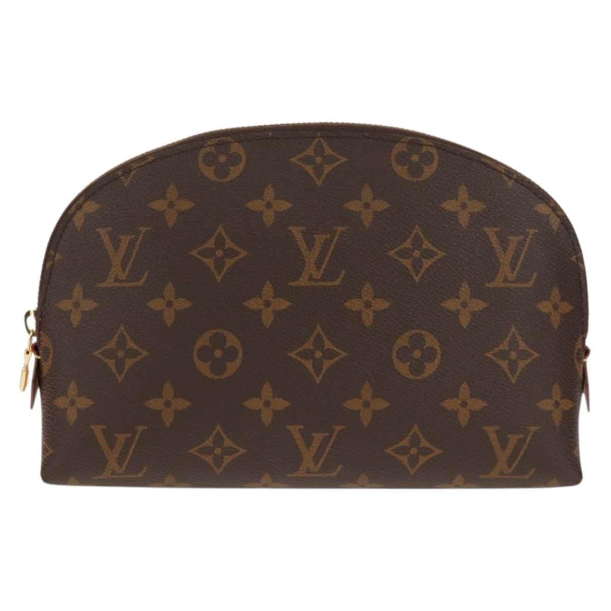 LOUIS VUITTON Monogram Pochette Cosmetic GM Cosmetic Pouch M47353 Auth 155412M