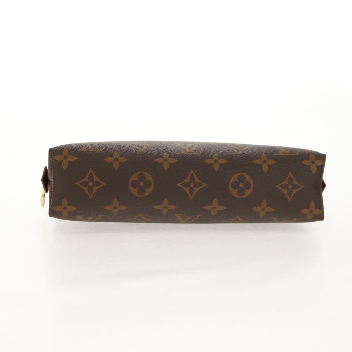LOUIS VUITTON Monogram Pochette Cosmetic GM Cosmetic Pouch M47353 Auth 155412M