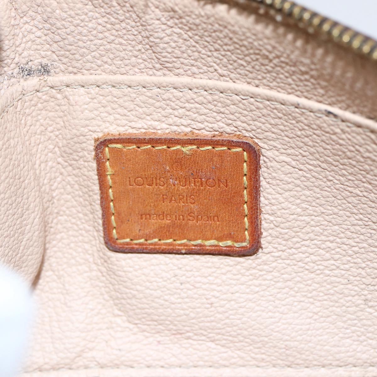 LOUIS VUITTON Monogram Pochette Cosmetic PM Pouch M43998 LV Auth 155419