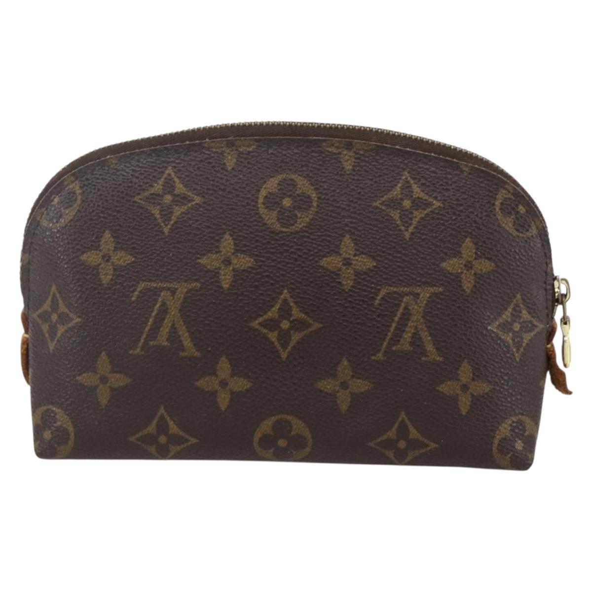 LOUIS VUITTON Monogram Pochette Cosmetic PM Pouch M43998 LV Auth 155419