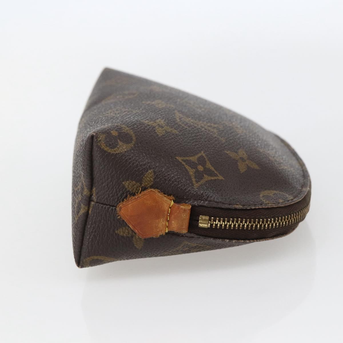 LOUIS VUITTON Monogram Pochette Cosmetic PM Pouch M43998 LV Auth 155419