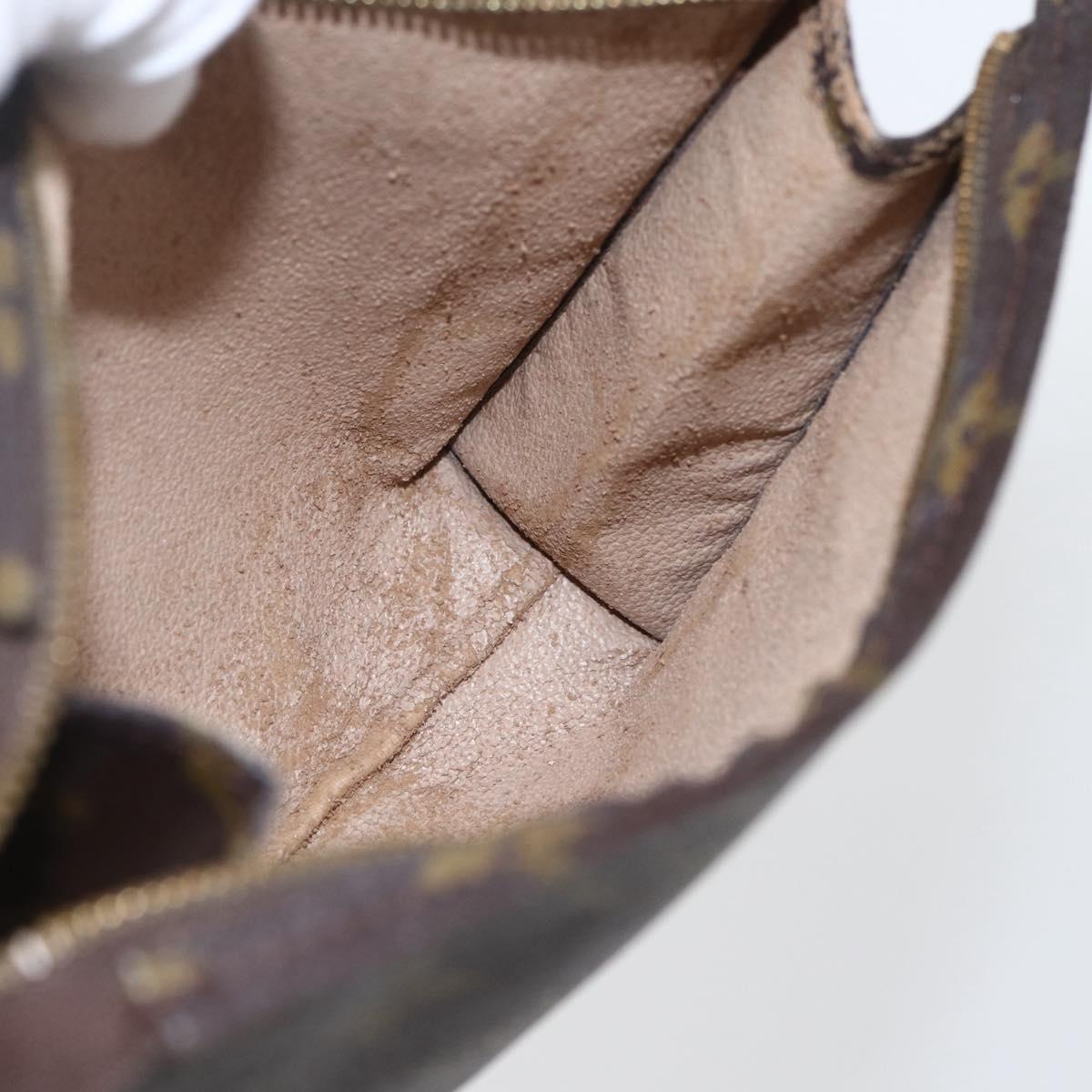 LOUIS VUITTON Monogram Poche Toilette 19 Pouch M47544 LV Auth 155420