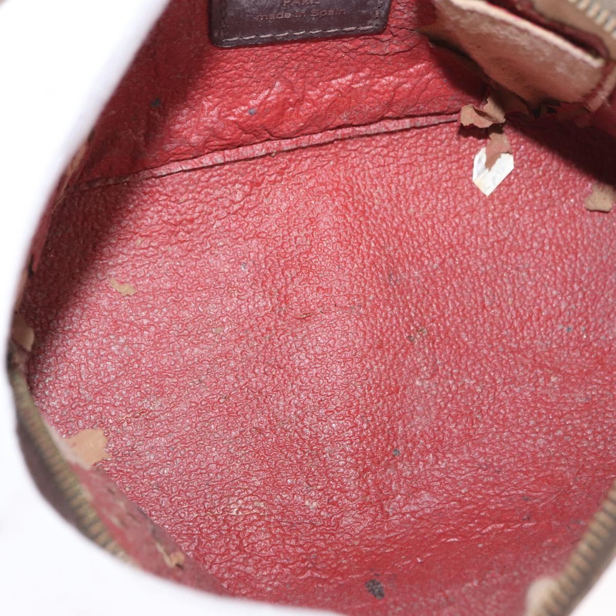 LOUIS VUITTON Damier Ebene Pochette Cosmetic PM Pouch N47516 LV Auth 155421