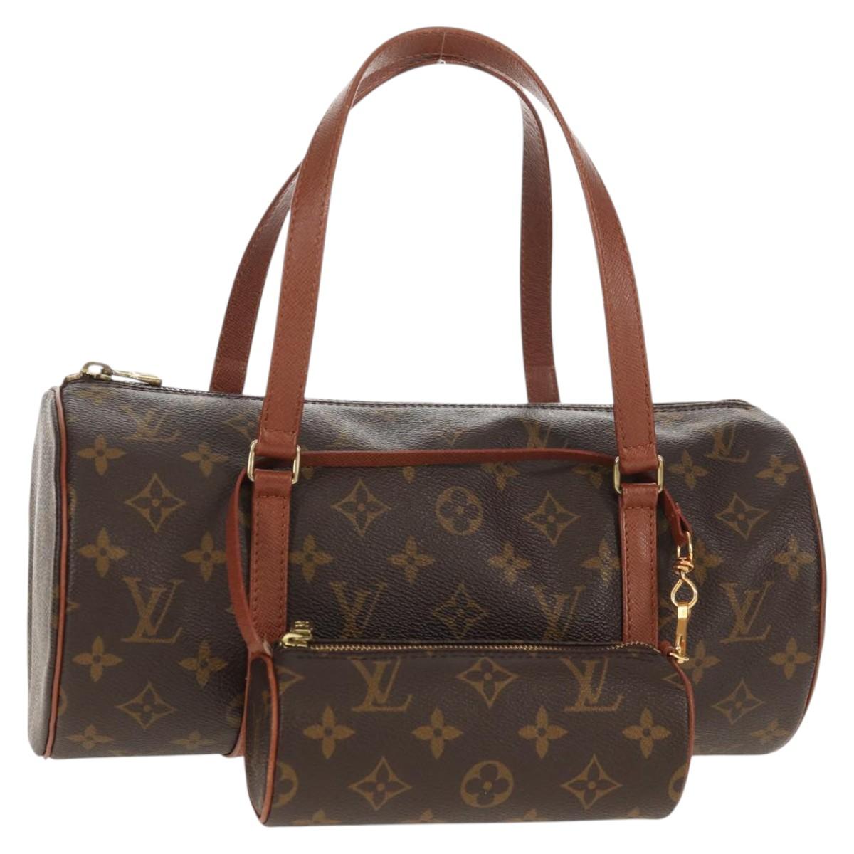 LOUIS VUITTON Monogram Papillon 30 Hand Bag M51385 LV Auth 155442V