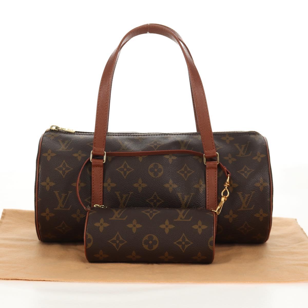 LOUIS VUITTON Monogram Papillon 30 Hand Bag M51385 LV Auth 155442V
