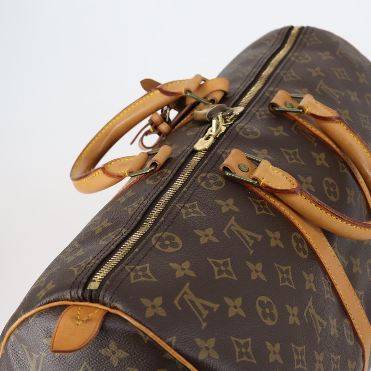 LOUIS VUITTON Monogram Keepall 45 Boston Bag M41428 LV Auth 155458V