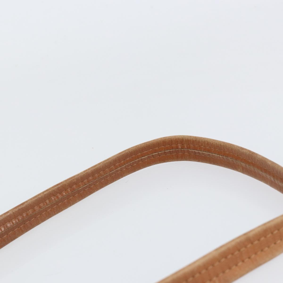 Burberrys Nova Check Shoulder Bag PVC Navy Gold Auth 155468